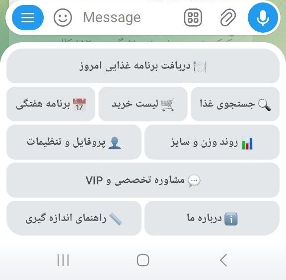 رژیم لاغری رایگان